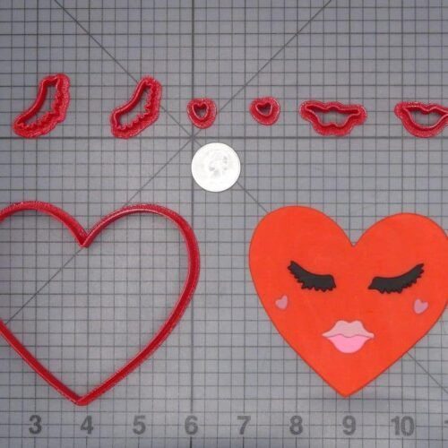 Beautiful Heart 266-I189 Cookie Cutter Set