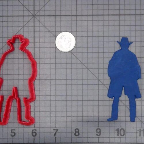 Cowboy Body 266-I127 Cookie Cutter Silhouette