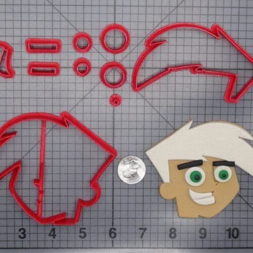 Danny Phantom Head 266-F469 Cookie Cutter Set