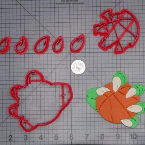 Dinosaur Claw with Basketball 266-I195 Cookie Cutter Set