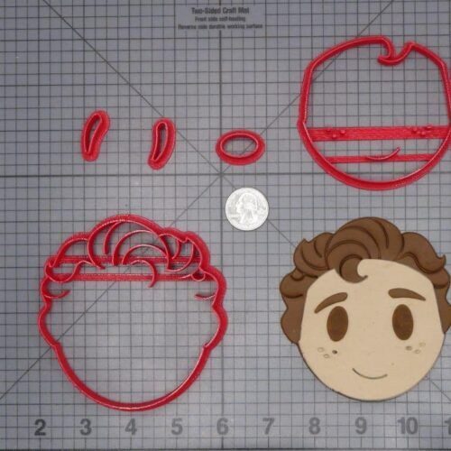 Disney Emoji - Luca Head 266-I182 Cookie Cutter Set