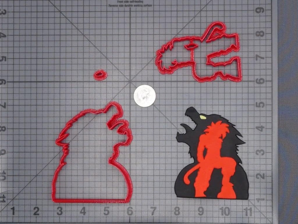 Dragon Ball Z - Gogetta Ape Cameo 266-I080 Cookie Cutter Set