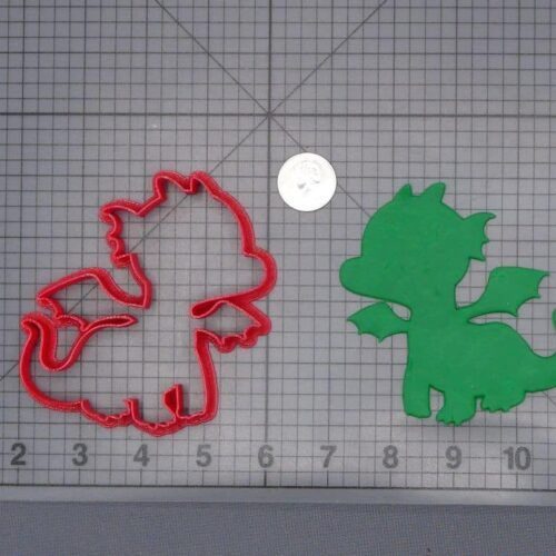 Dragon Body 266-H981 Cookie Cutter Silhouette
