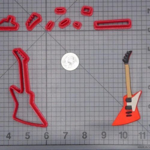 Electric Guitar 266-F799 Cookie Cutter Set