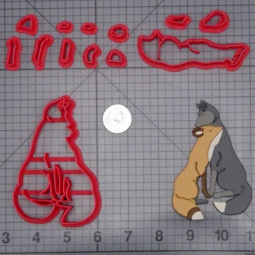 Fox and Wolf 266-I246 Cookie Cutter Set