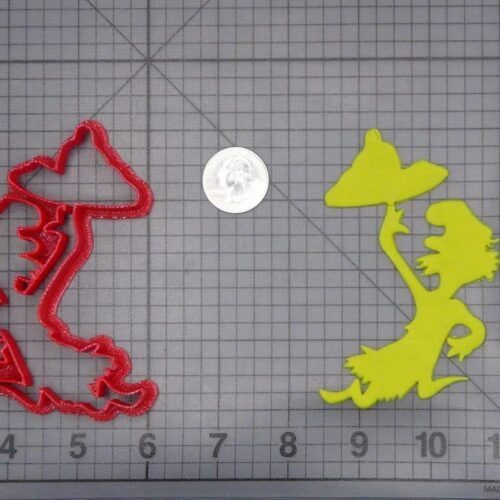 Green Eggs and Ham - Sam I Am Body 266-I235 Cookie Cutter Silhouette