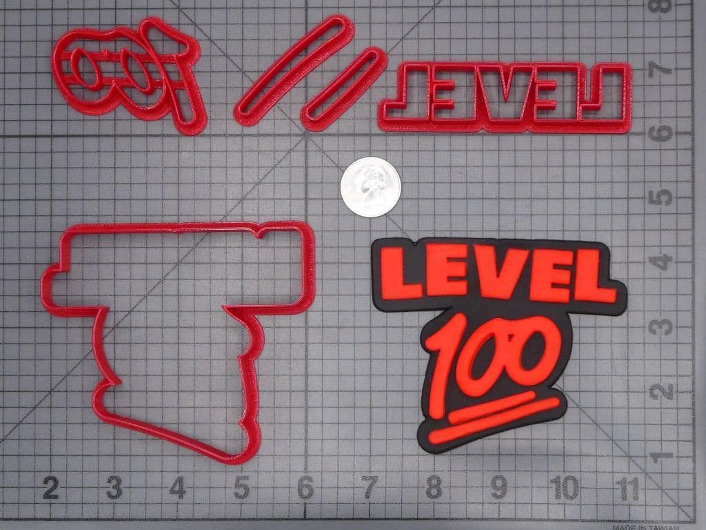 Level 100 266-I105 Cookie Cutter Set