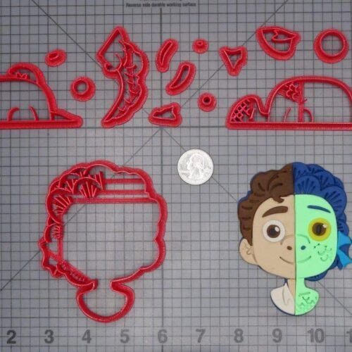 Luca Head 266-G412 Cookie Cutter Set