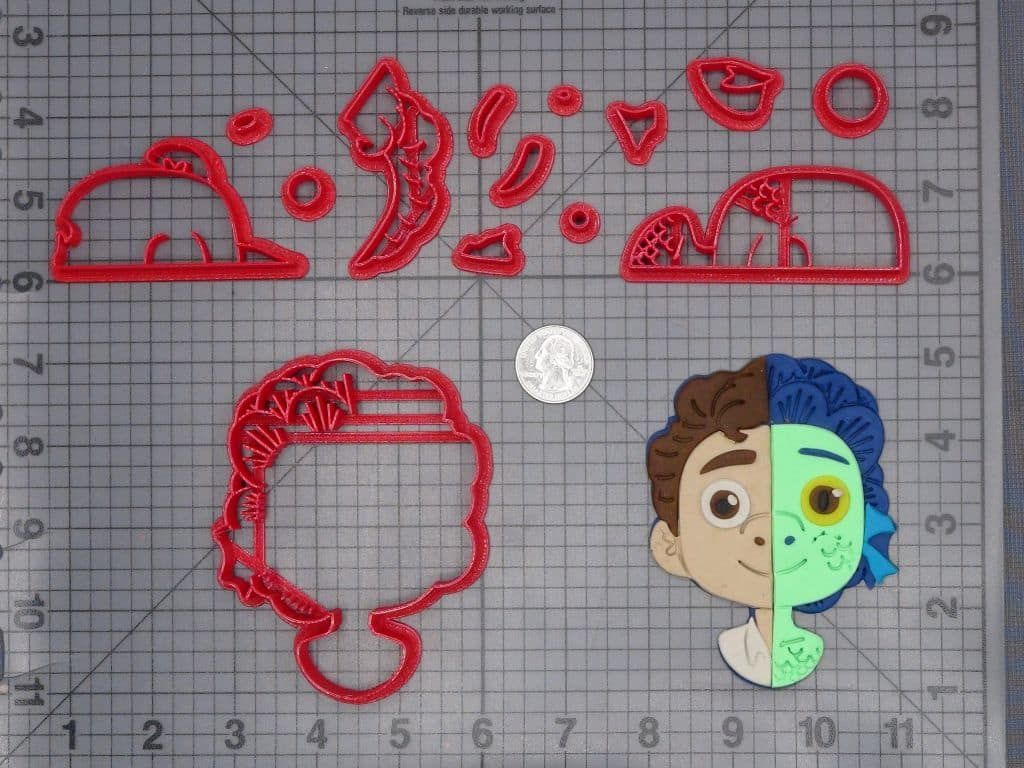 Luca Head 266-G412 Cookie Cutter Set