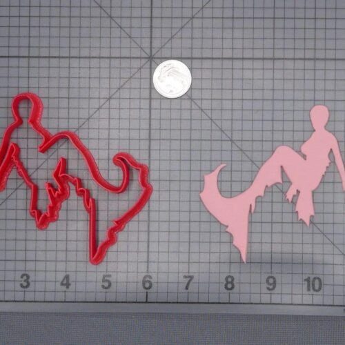 Mermaid 266-I128 Cookie Cutter Silhouette