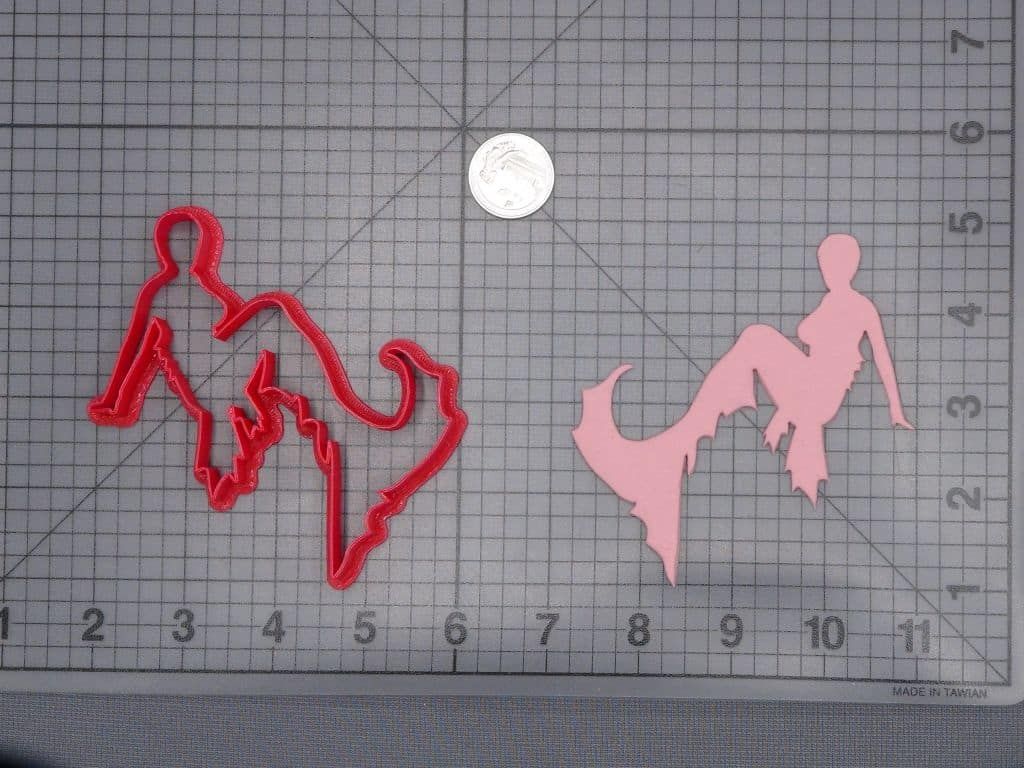 Mermaid 266-I128 Cookie Cutter Silhouette