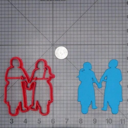 Motorcycle Couple 266-I165 Cookie Cutter