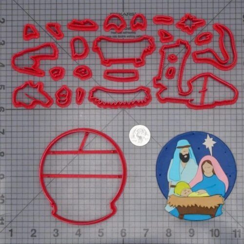 Nativity Scene 266-H345 Cookie Cutter Set