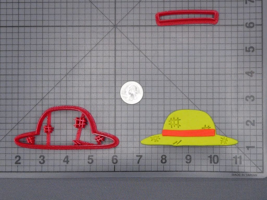One Piece - Hat 266-I263 Cookie Cutter Set