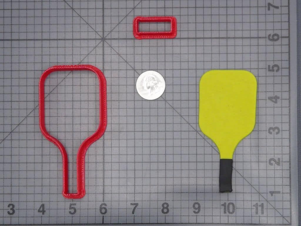 Pickleball Paddle 266-I194 Cookie Cutter Set
