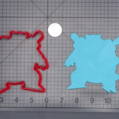 Pokemon - Blastoise Body 266-I171 Cookie Cutter Silhouette