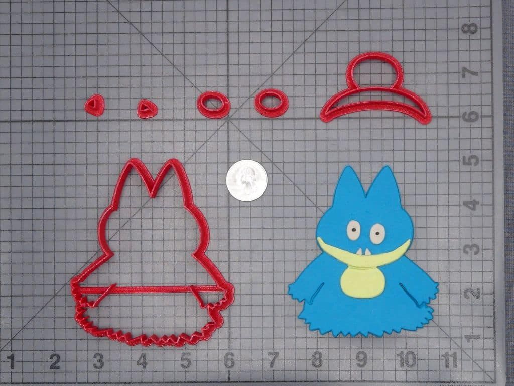 Pokemon - Munchlax Body 266-I185 Cookie Cutter Set