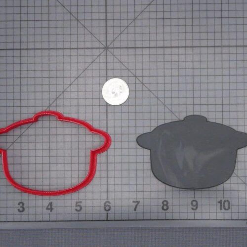 Pot 266-I126 Cookie Cutter Silhouette