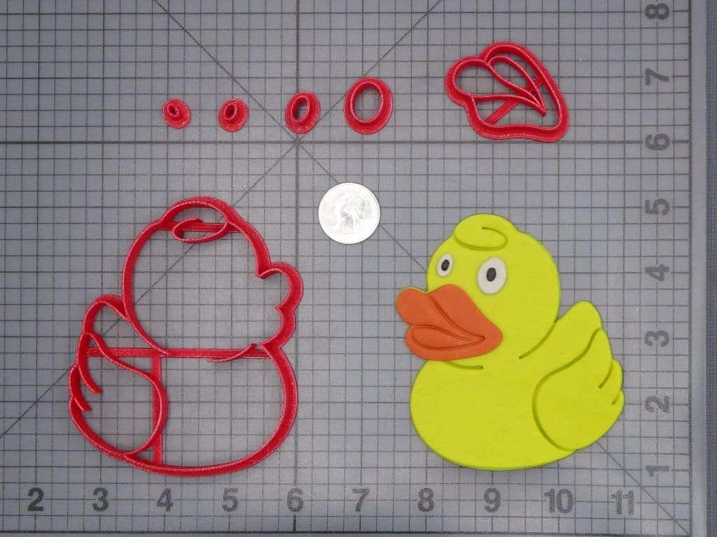Rubber Duck 266-I098 Cookie Cutter Set