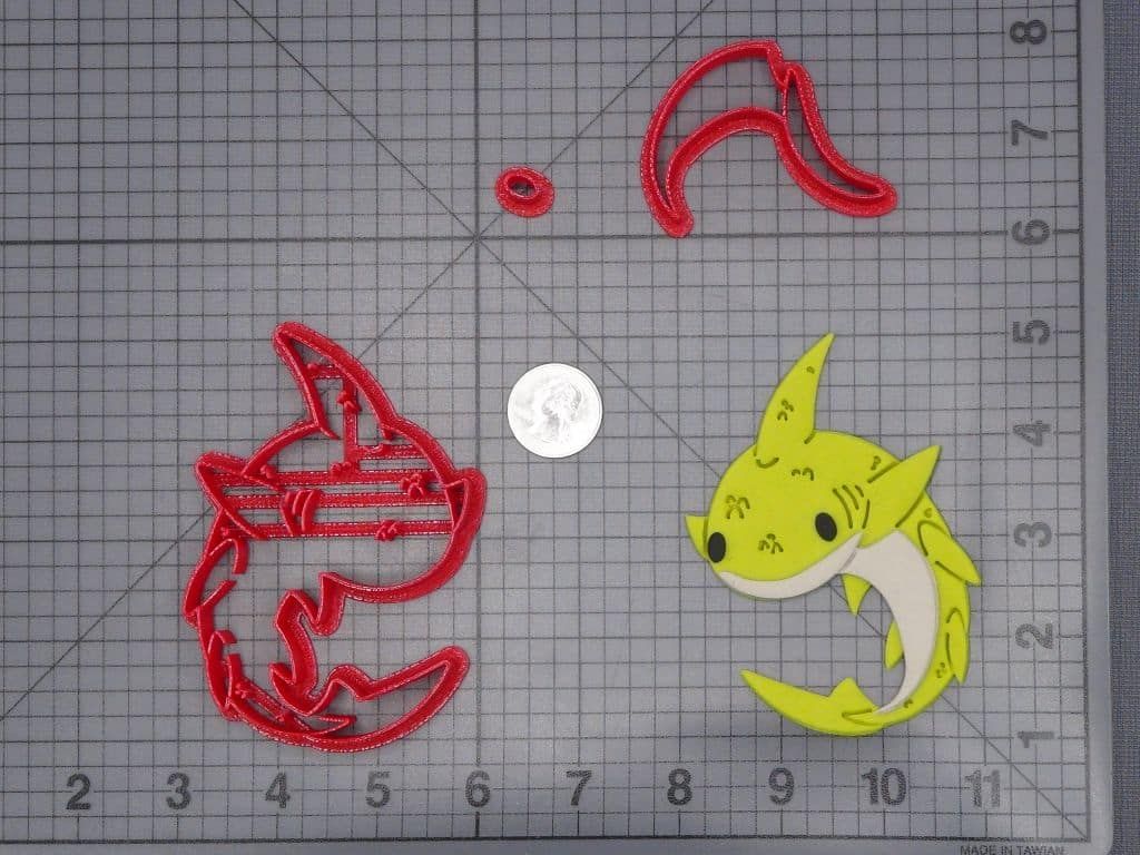Shark Body 266-I247 Cookie Cutter Set