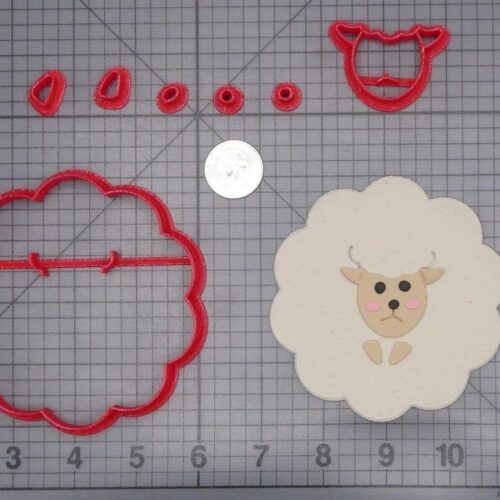 Sheep 266-H997 Cookie Cutter Set