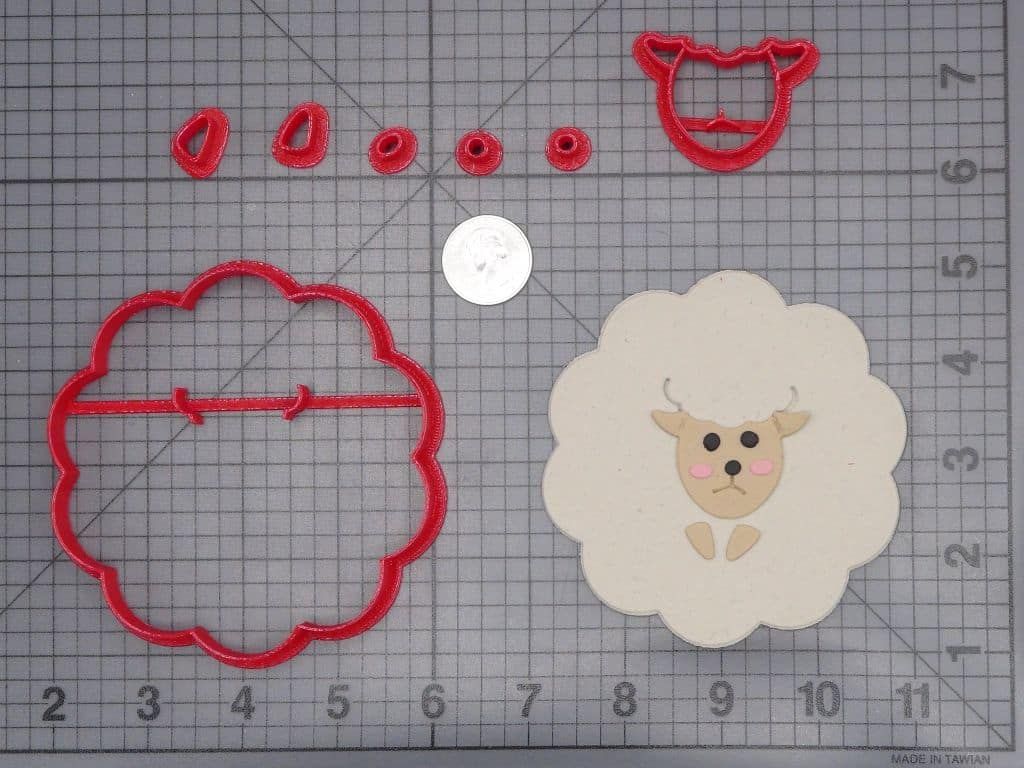 Sheep 266-H997 Cookie Cutter Set