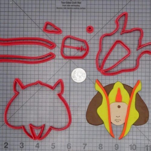 Star Wars - Padme Amidala Head 266-I188 Cookie Cutter Set