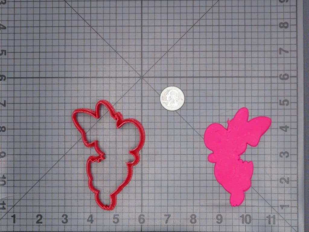 Super Mario - Birdo Body 266-I168 Cookie Cutter Silhouette