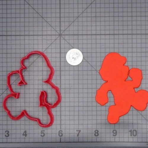 Super Mario Body 266-I236 Cookie Cutter Silhouette