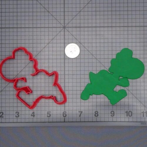 Super Mario - Yoshi Body 266-I203 Cookie Cutter Silhouette