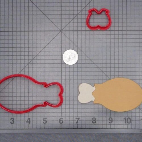 Turkey Leg 266-I153 Cookie Cutter Set