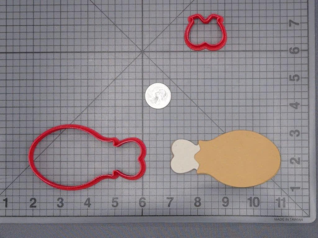 Turkey Leg 266-I153 Cookie Cutter Set