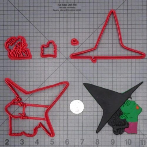 Wicked - Elphaba Witch Head 266-F537 Cookie Cutter Set