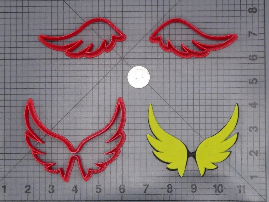 Wings 266-E994 Cookie Cutter Set
