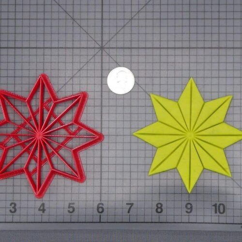 8 Point Star 266-I303 Cookie Cutter