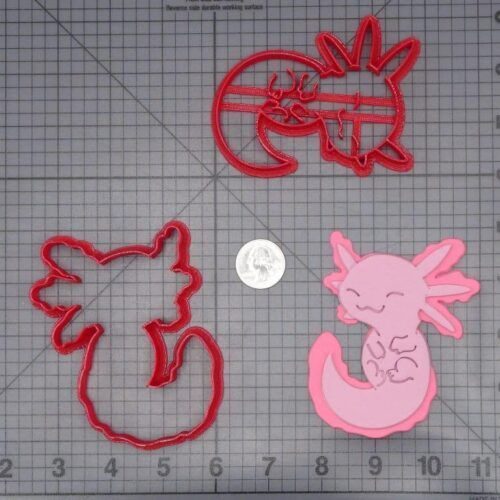 Axolotl Body 266-G940 Cookie Cutter Set