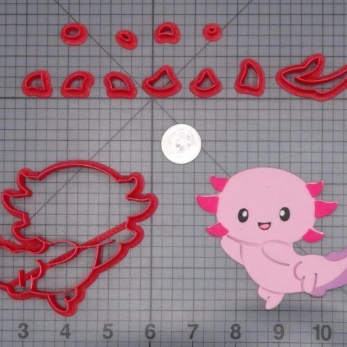 Axolotl Body 266-I366 Cookie Cutter Set