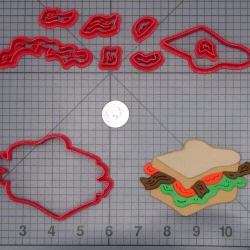 BLT Sandwich 266-I255 Cookie Cutter Set