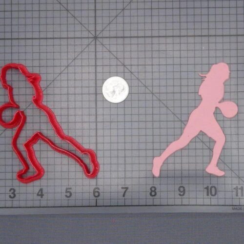 Basketball Player 266-H951 Cookie Cutter Silhouette