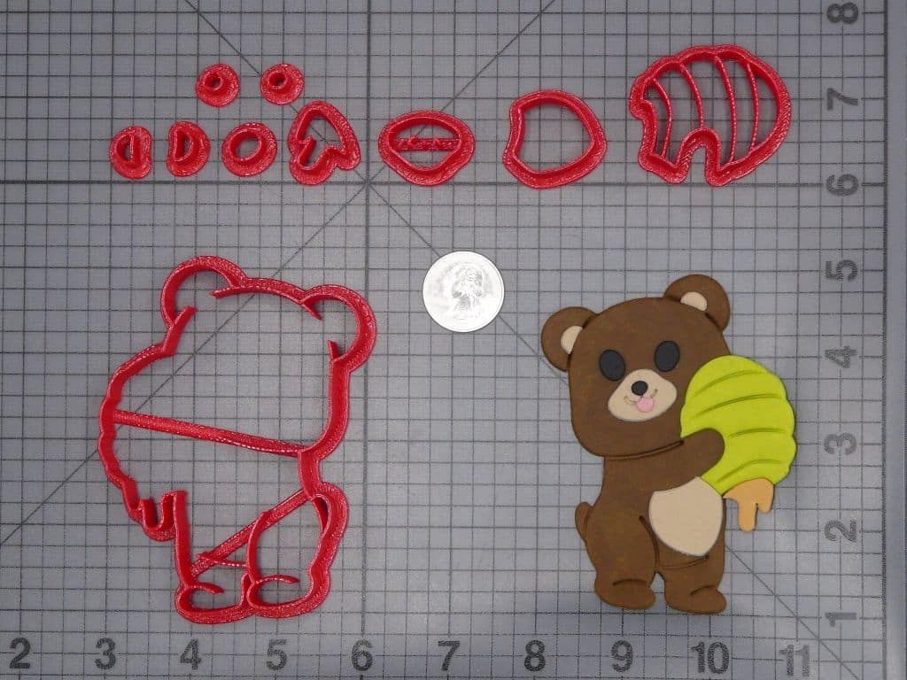 Bear with Beehive 266-I282 Cookie Cutter Set