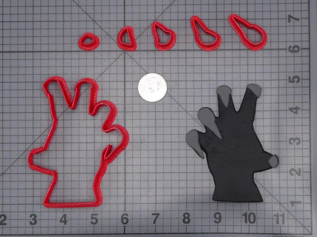 Black Panther Claw 266-I383 Cookie Cutter Set