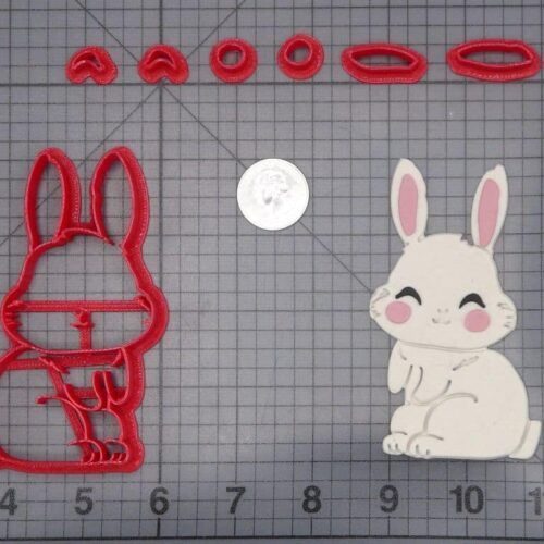 Bunny Body 266-I367 Cookie Cutter Set