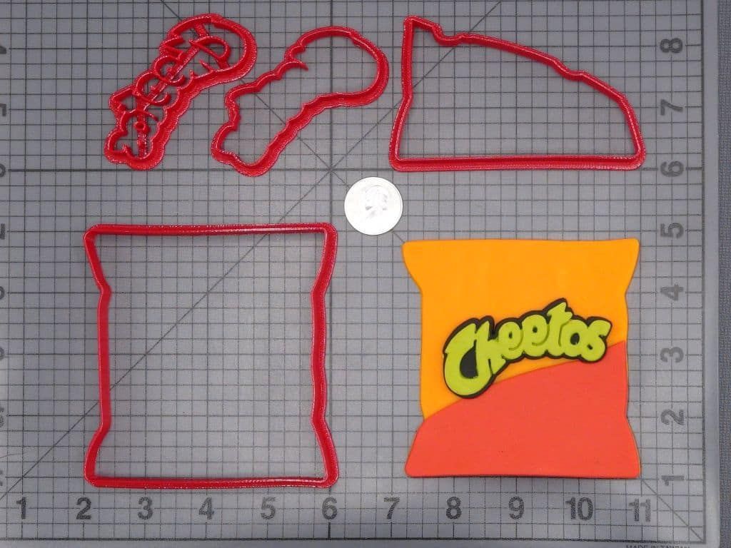 Cheetos Bag 266-I356 Cookie Cutter Set