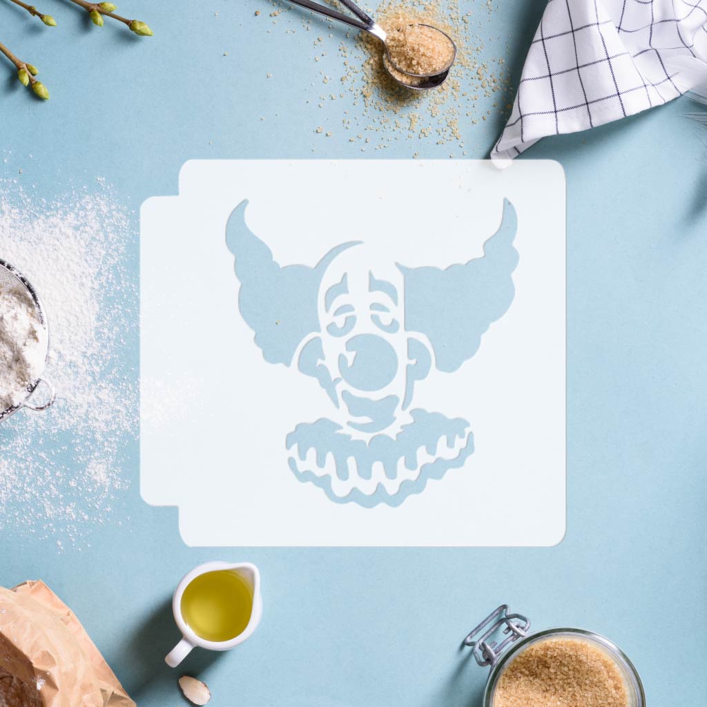 Clown Head 783-H287 Stencil