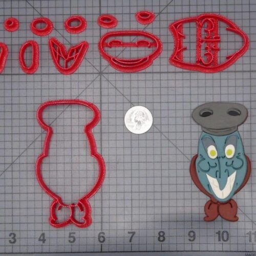 Cuphead - Chef Saltbaker Head 266-I454 Cookie Cutter Set