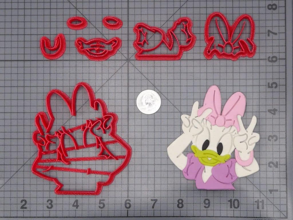 Daisy Duck 266-I349 Cookie Cutter Set