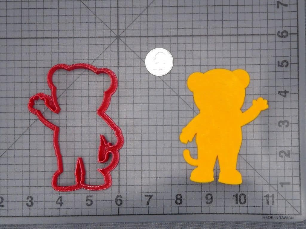 Daniel the Tiger - Daniel Body 266-I415 Cookie Cutter Silhouette