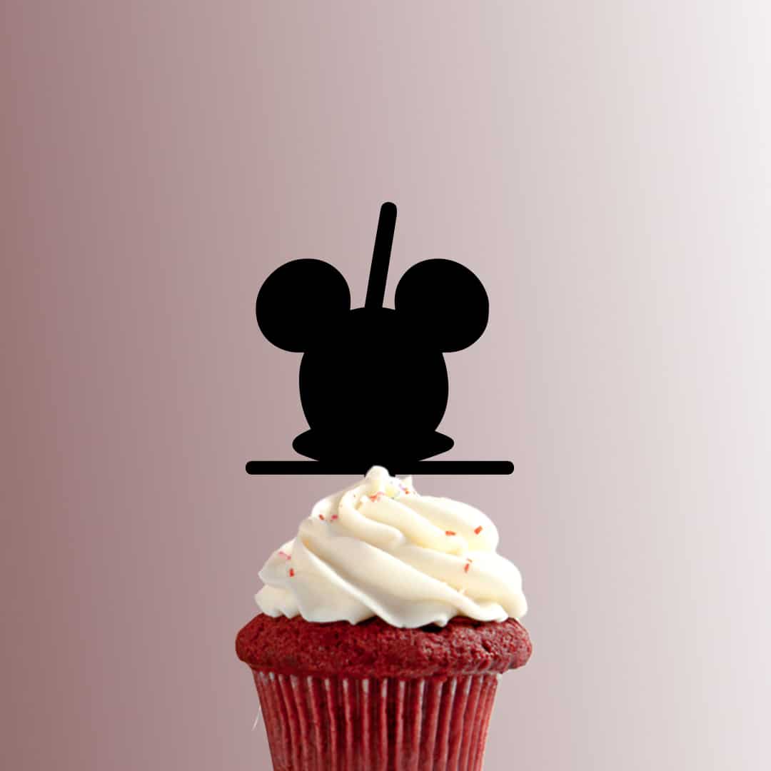 Disneyland - Mickey Mouse Candy Apple 228-531 Cupcake Topper