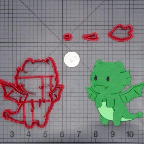 Dragon Body 266-I372 Cookie Cutter Set