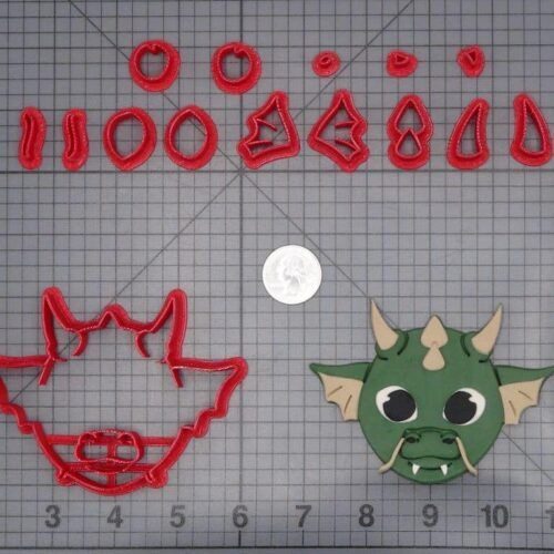 Dragon Head 266-I337 Cookie Cutter Set